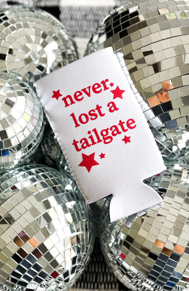 Charlie Southern: Never Lost A Tailgate Tall Drink Sleeve - Southern Trends Boutique 
