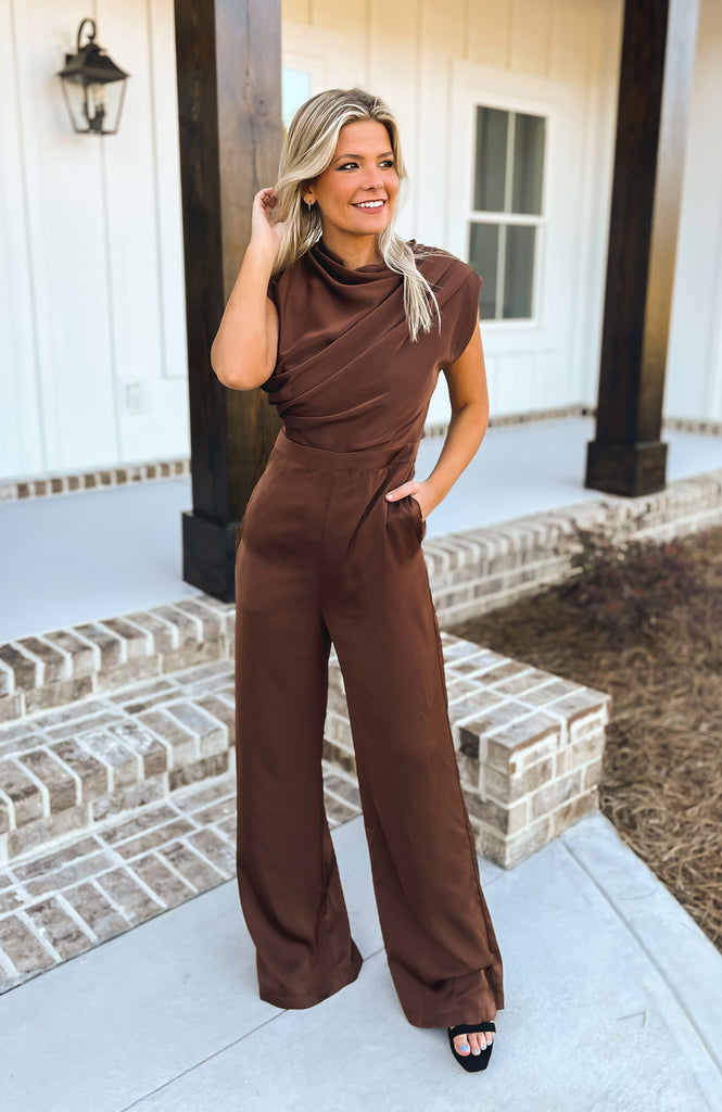 Changing Leaves Jumpsuit - Southern Trends Boutique 