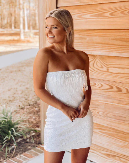 PRE-ORDER: More Than Love Sequin Dress - Southern Trends Boutique 