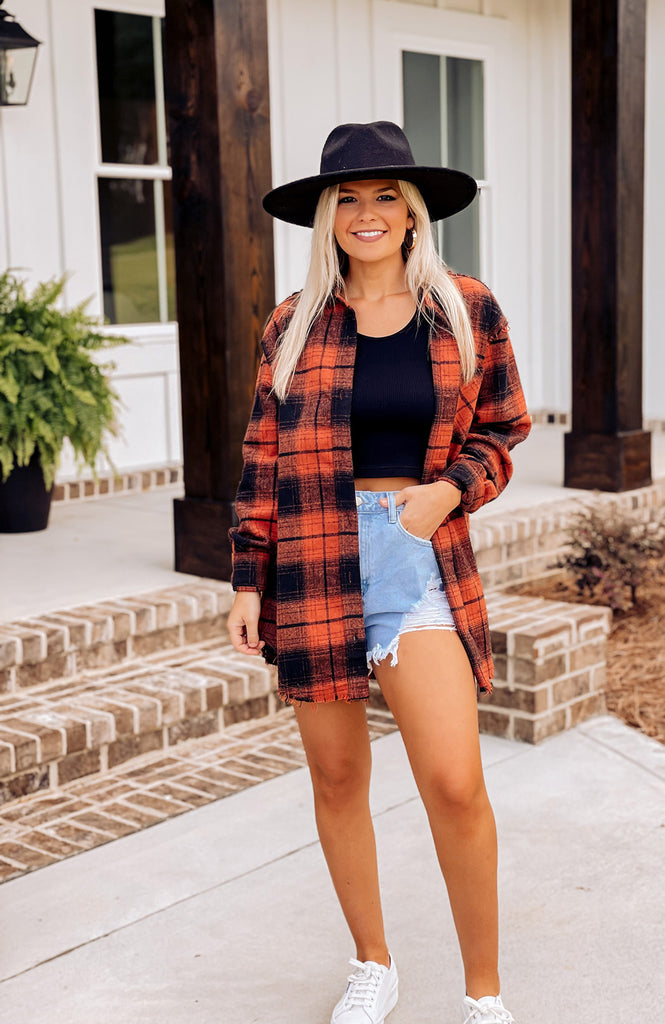 Changing Seasons Shacket - Southern Trends Boutique 