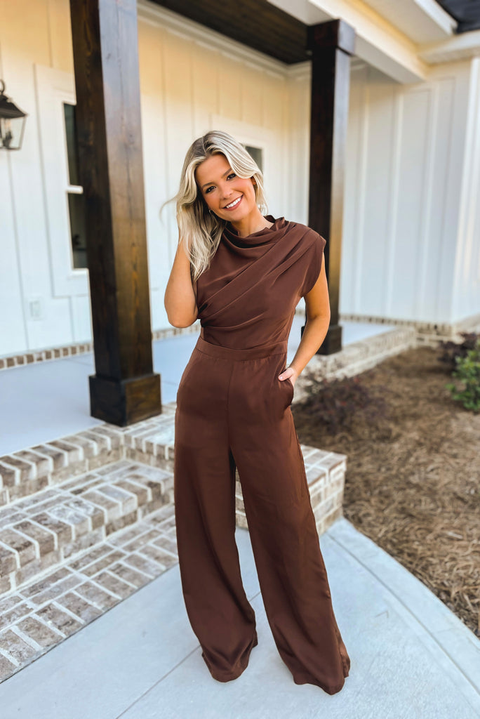 Changing Leaves Jumpsuit - Southern Trends Boutique 