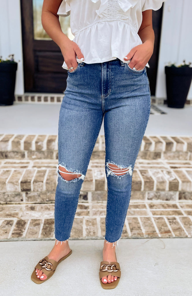 Victoria Skinny Jeans - Southern Trends Boutique 