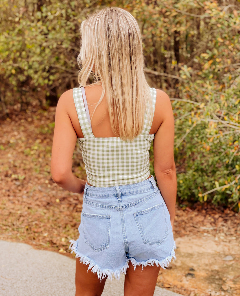 Summer Days Gingham Top - Southern Trends Boutique 
