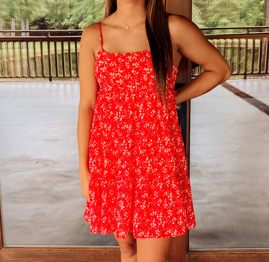 Cancun Tiered Dress - Southern Trends Boutique 