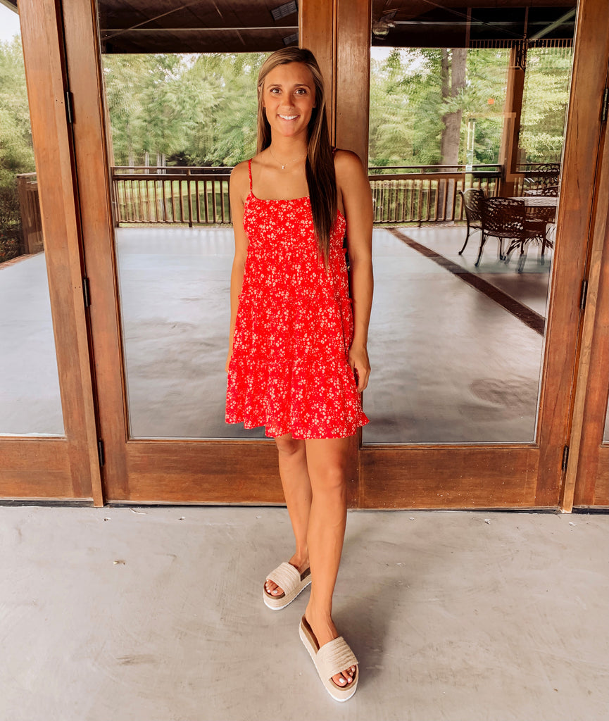 Cancun Tiered Dress - Southern Trends Boutique 