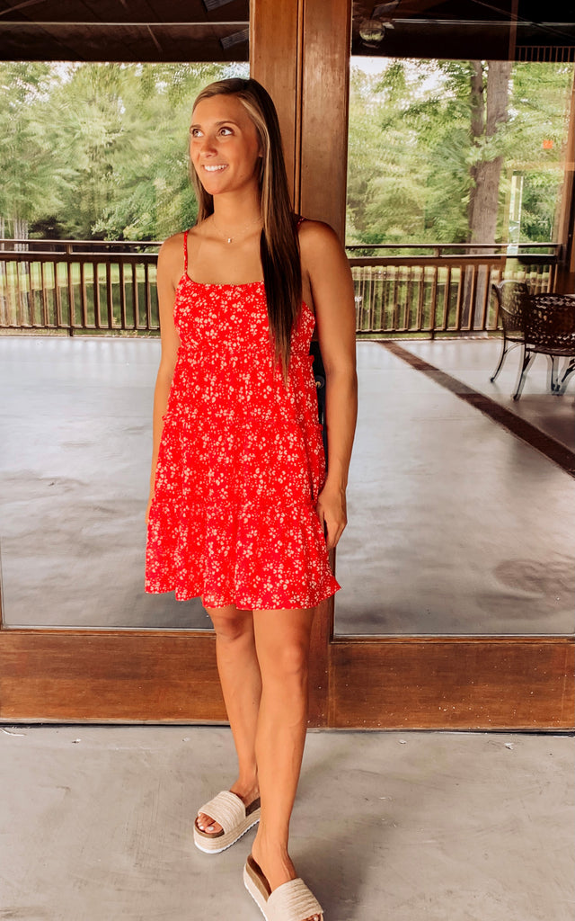 Cancun Tiered Dress - Southern Trends Boutique 