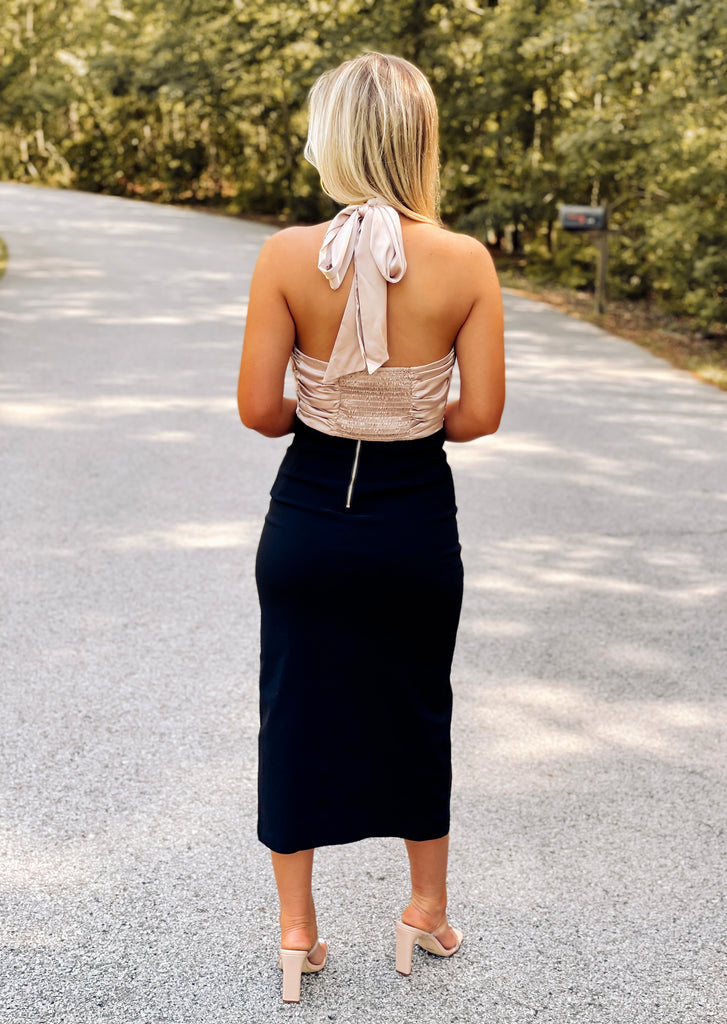 Gabby Midi Skirt - Southern Trends Boutique 